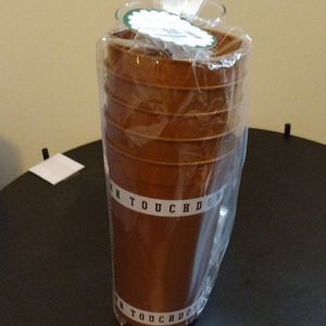 Plastic football cups touchdown